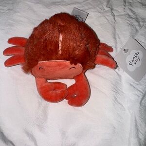 Slumberkins Mini Red Plush Crab